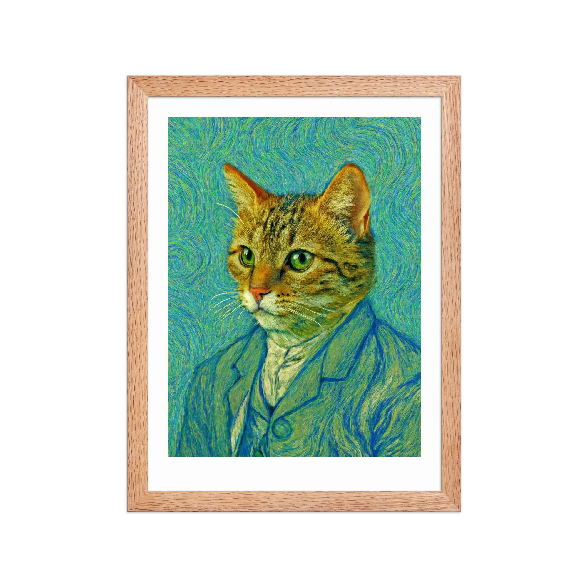 Abyssinian custom portrait example